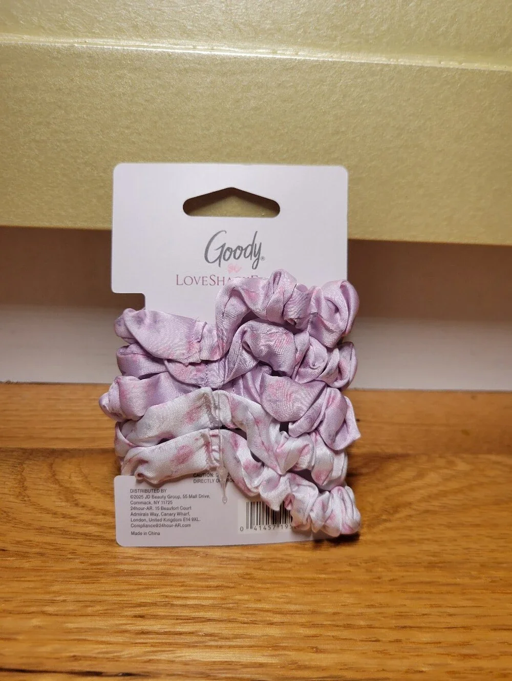 NWT Goody x LoveShackFancy Limited Edition Skinny Satin Scrunchie Set 5 Pk